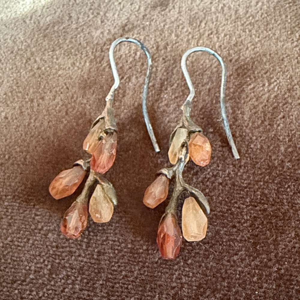 Michael Michaud Rare Willow Bud Earrings